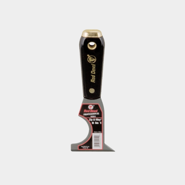 3 Red Devil 4251 6-in-1 Painter's Tool, 1-Pack, Black - Image 1